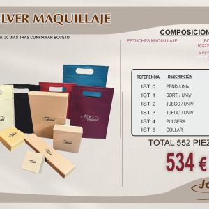 KIT SILVER MAQUILLAJE